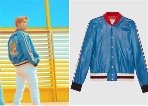 bts gucci jackets dna|DNA MV Outfits (Brands & Prices) .